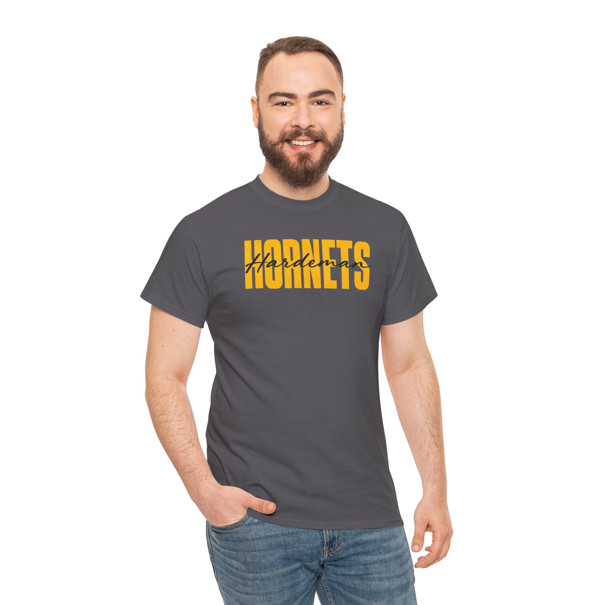 Hardeman Hornets Graphic T-Shirt | School Spirit Mascot Tee | Cr8tive Designs