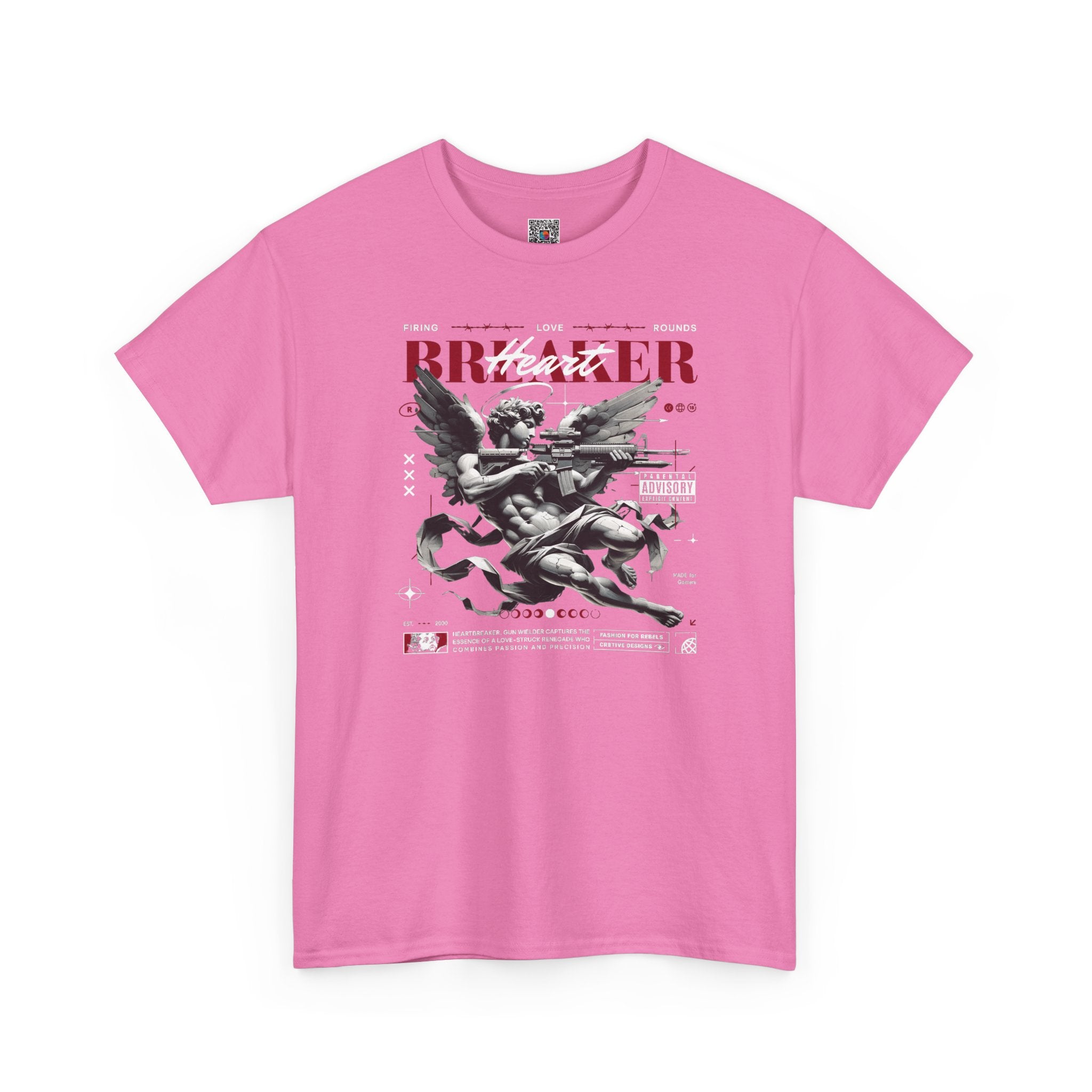 Firing Love Rounds | Dark Cupid Tshirt Design | Cr8tive Designs