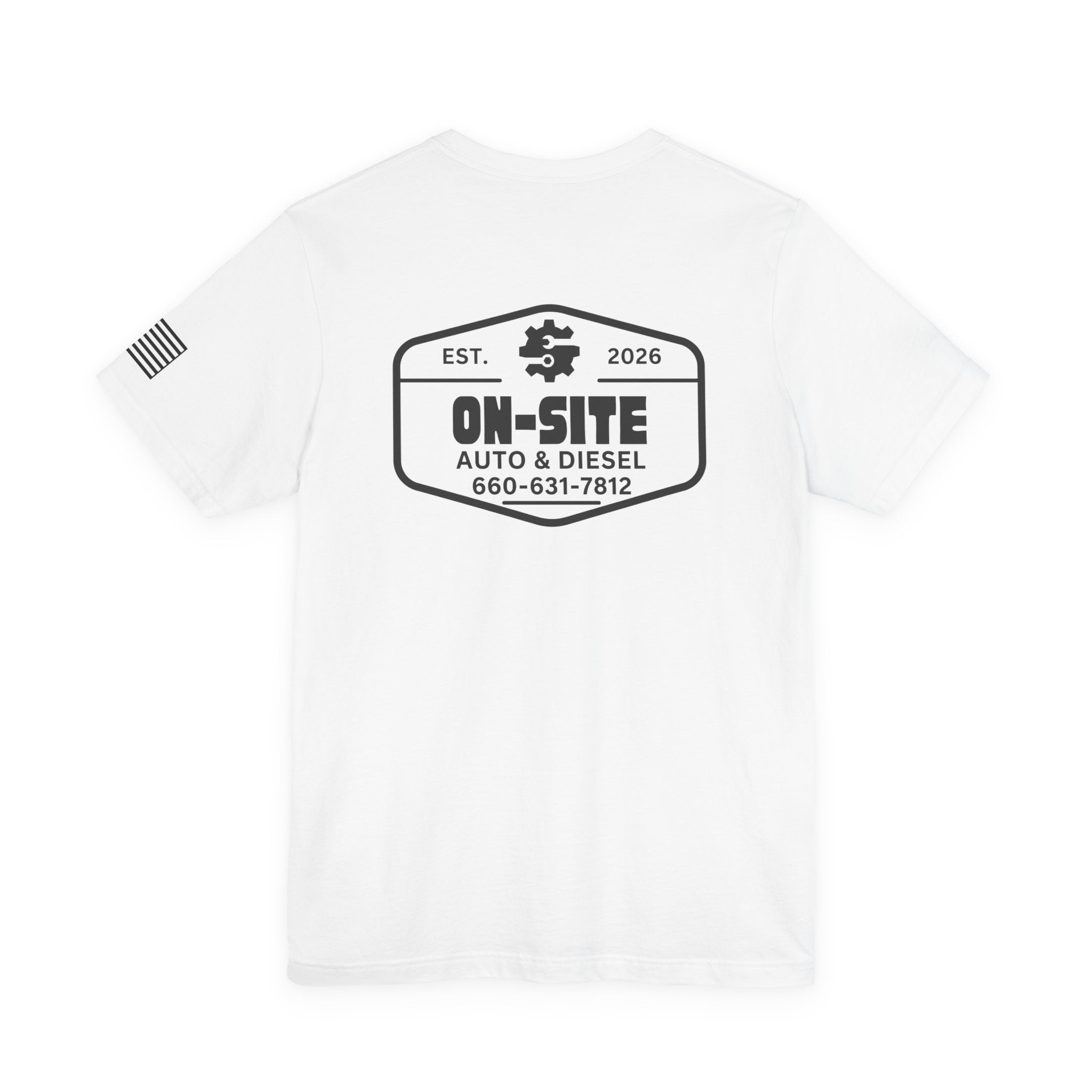 On-Site Auto & Diesel Crew Tee | Cr8tive Designs.