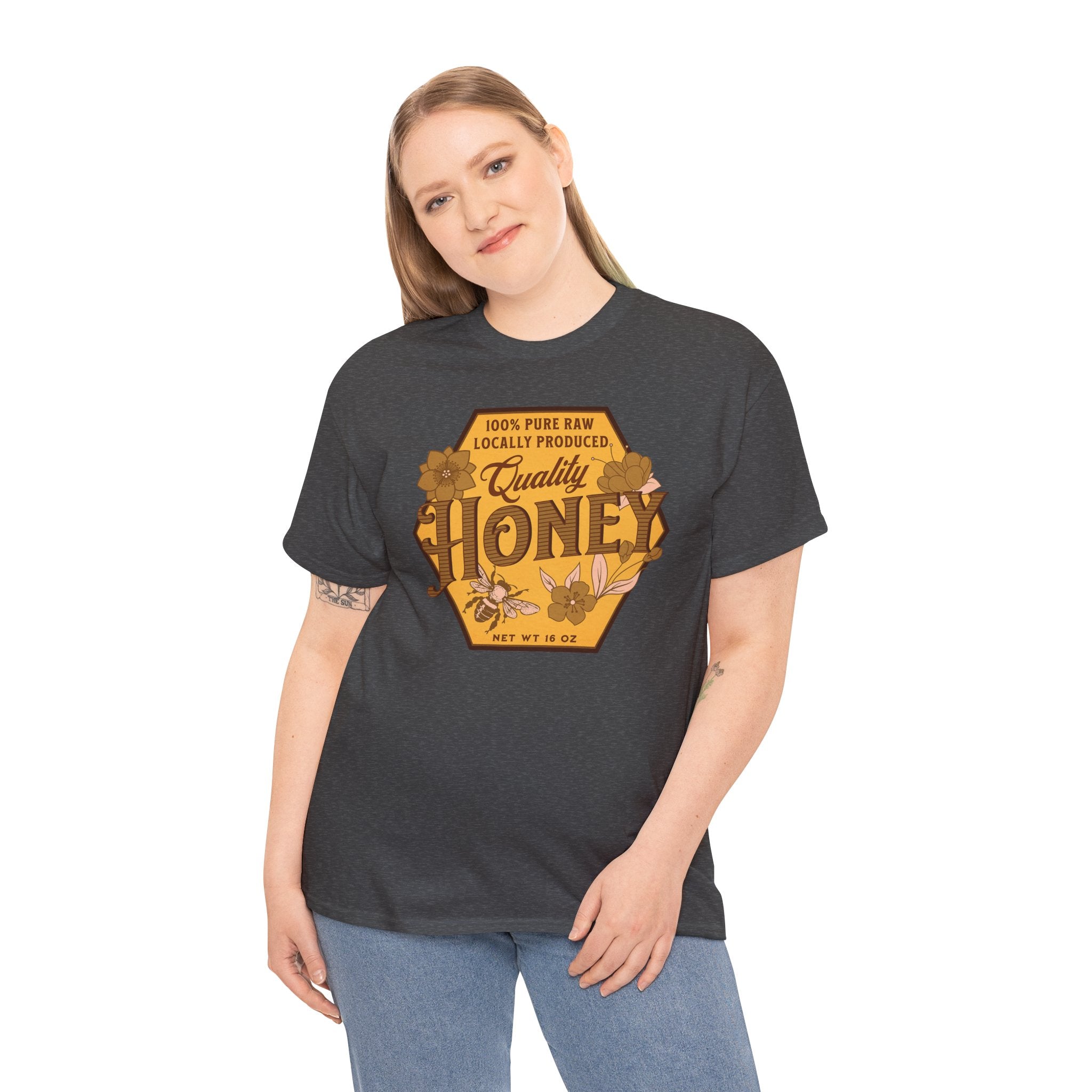 "Quality Honey" Vintage Bee Graphic T-Shirt