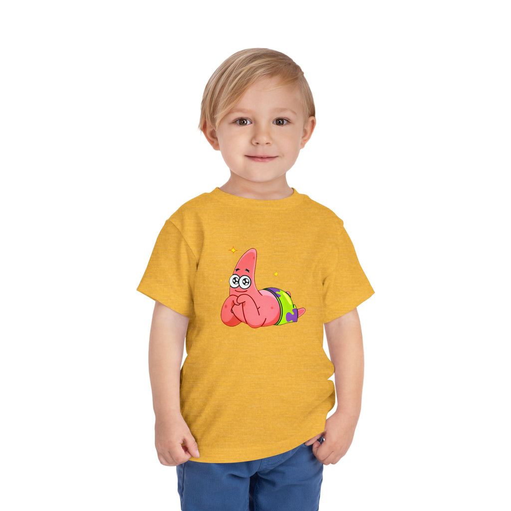 Patrick Star Daydreaming Youth Tee | Cute Cartoon Character T-Shirt | Cr8tive Designs