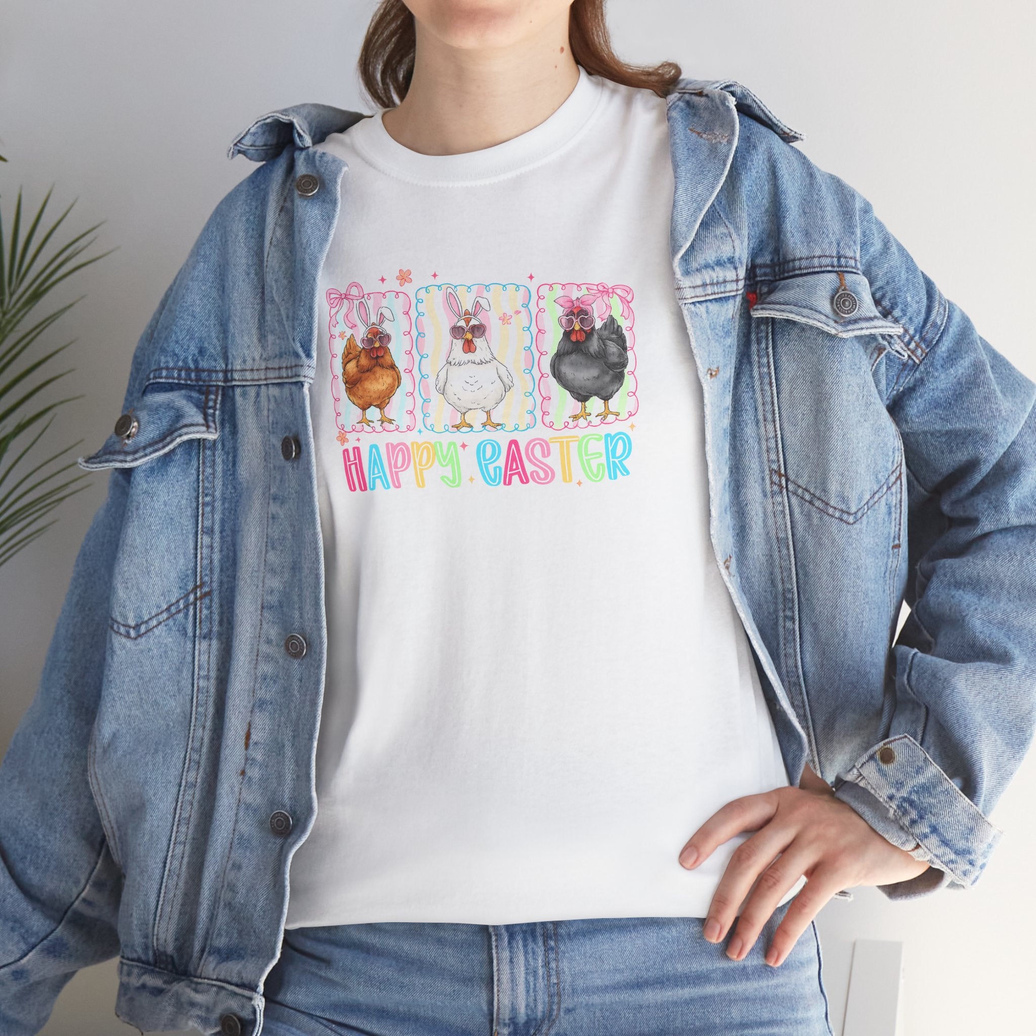 Happy Easter Chicken T-Shirt/Cr8tive Designs