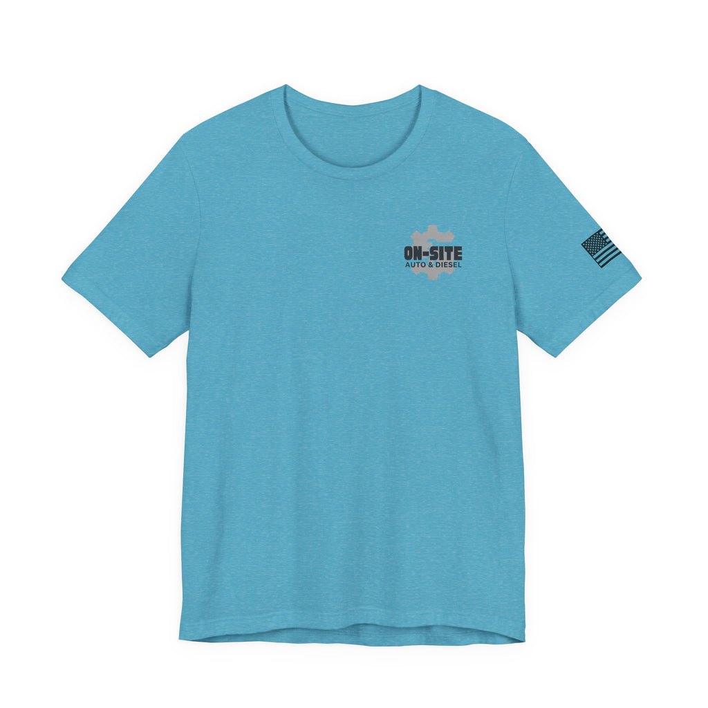 On-Site Auto & Diesel Crew Tee | Cr8tive Designs.