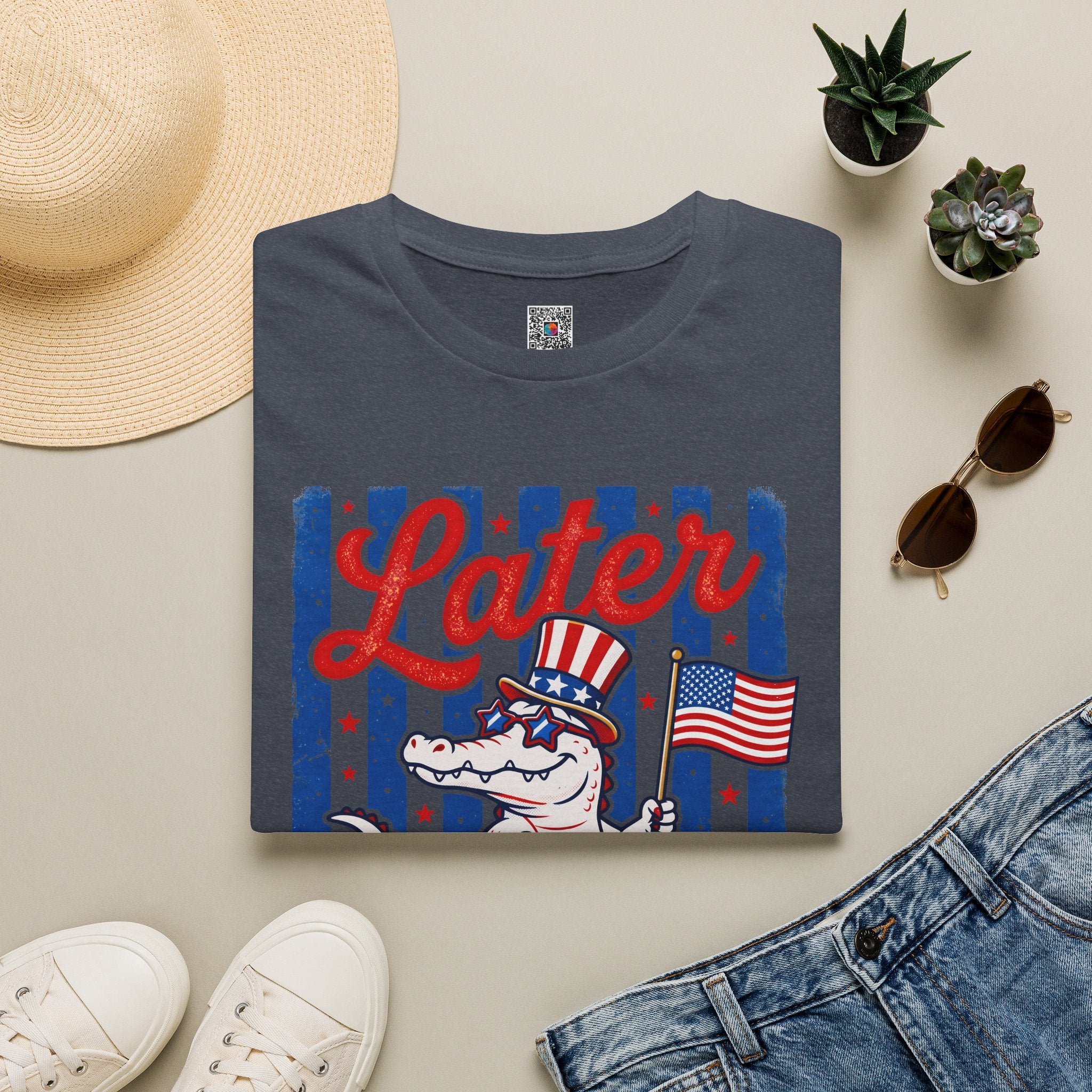 Later Gator | Patriotic Alligator USA Design | Cr8tive Designs