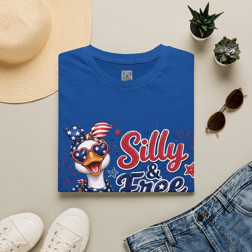 Silly & Free Since 1776 | Patriotic Duck Design | Cr8tive Designs