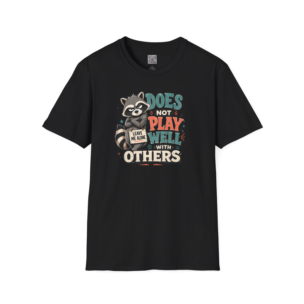 Sarcastic Raccoon Graphic Tee | Cr8tive Designs