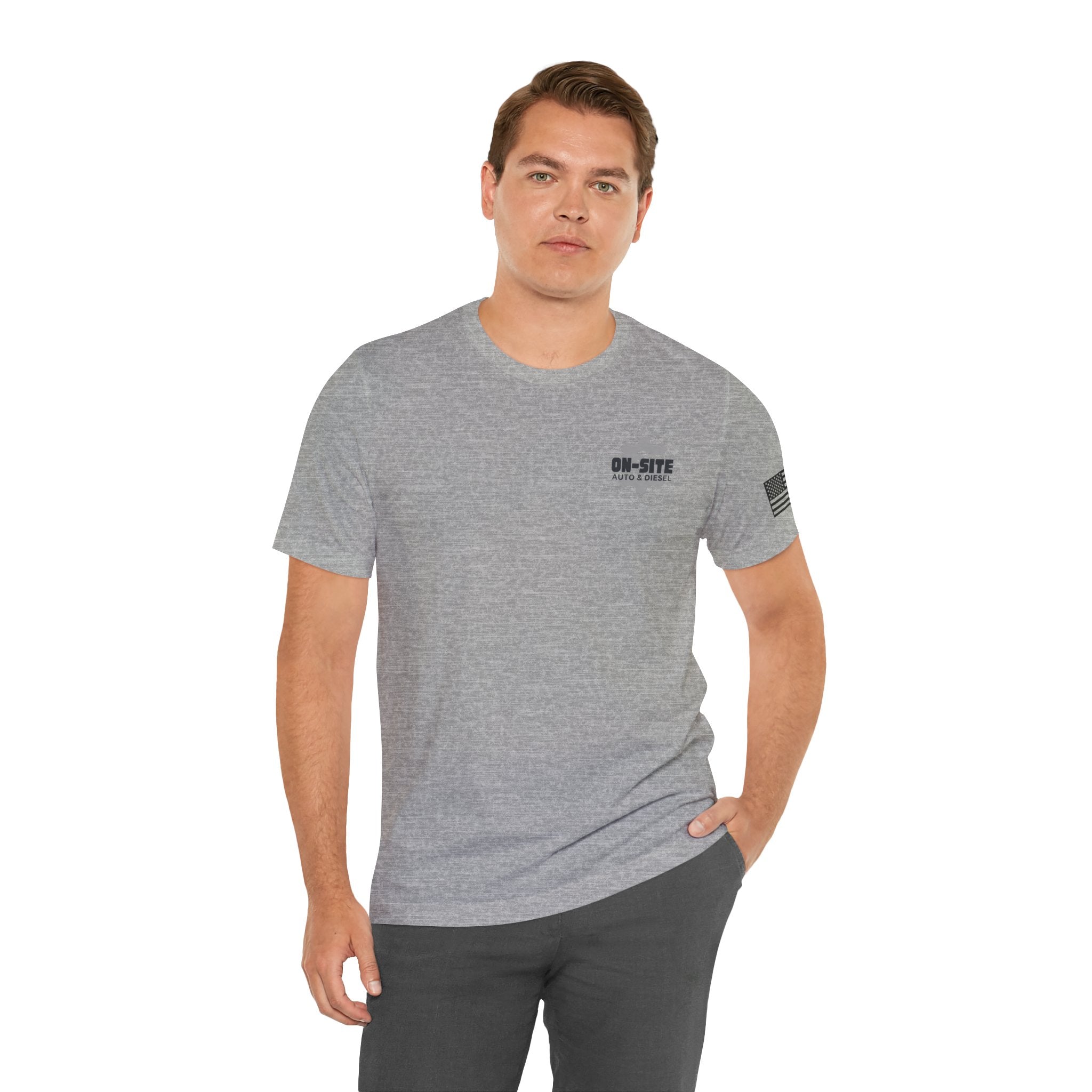 On-Site Auto & Diesel Crew Tee | Cr8tive Designs.