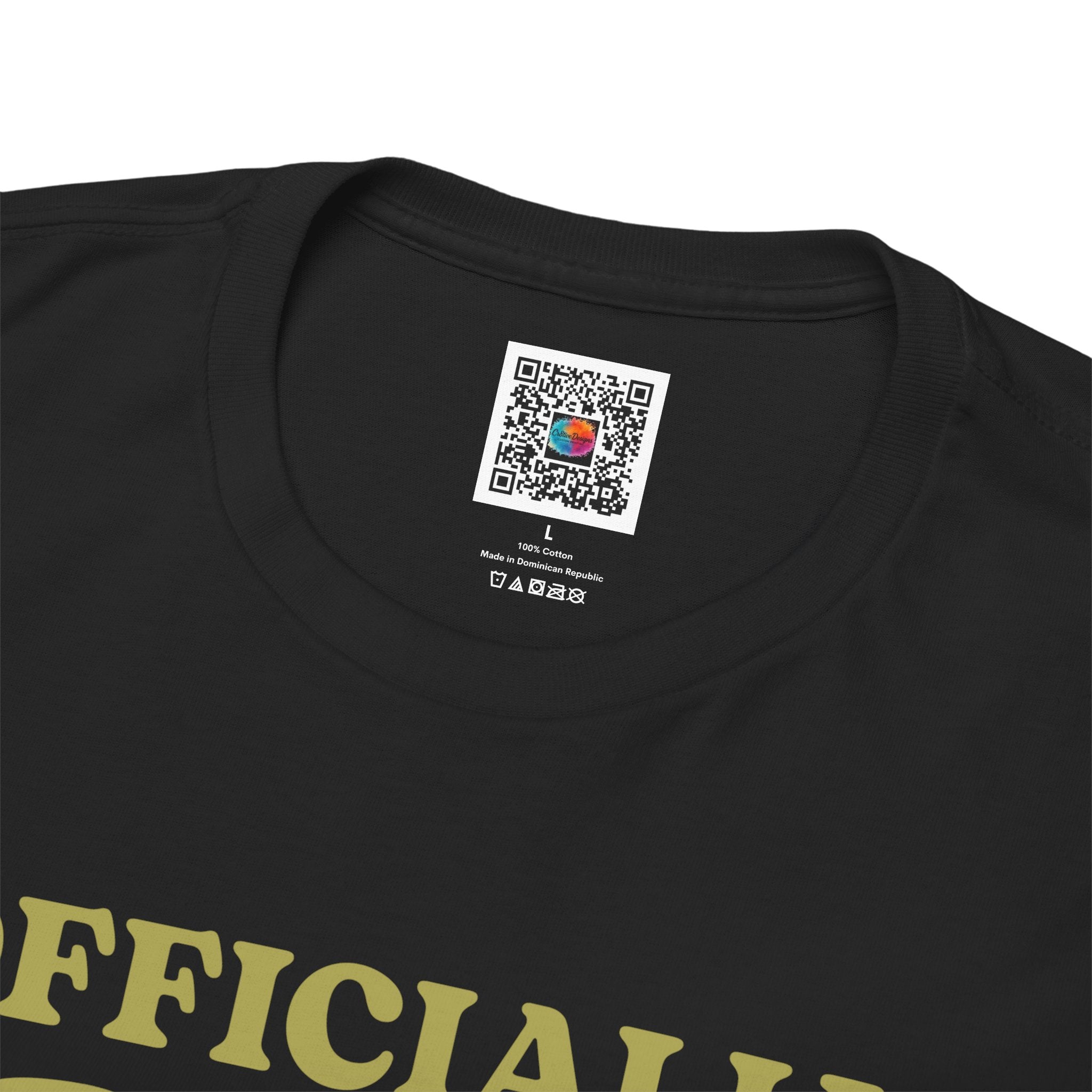 Officially Retired – Funny Relatable Humor T-Shirt | Cr8tive Designs