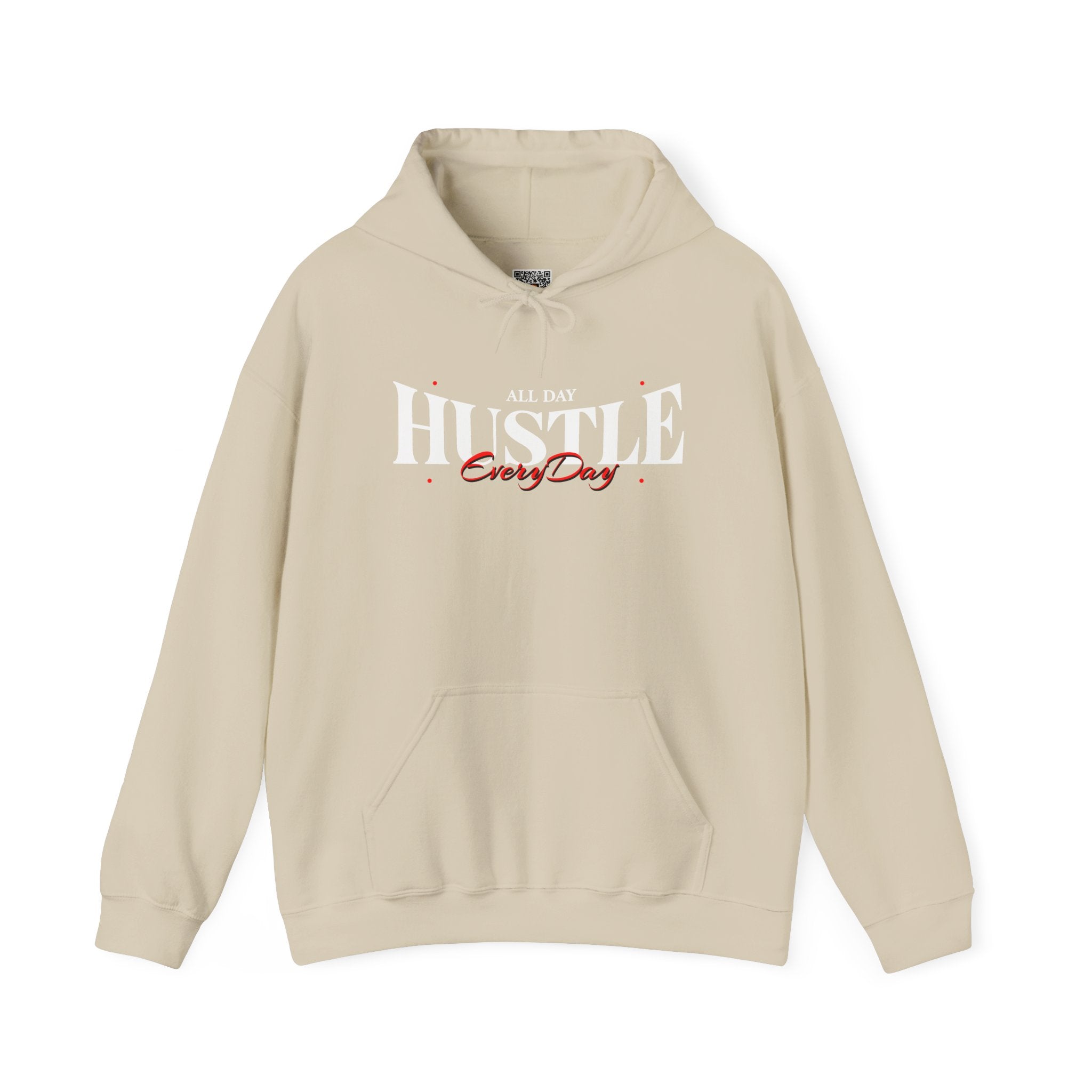All Day Hustle Every Day | Motivational Streetwear Hoodie | Cr8tive Designs