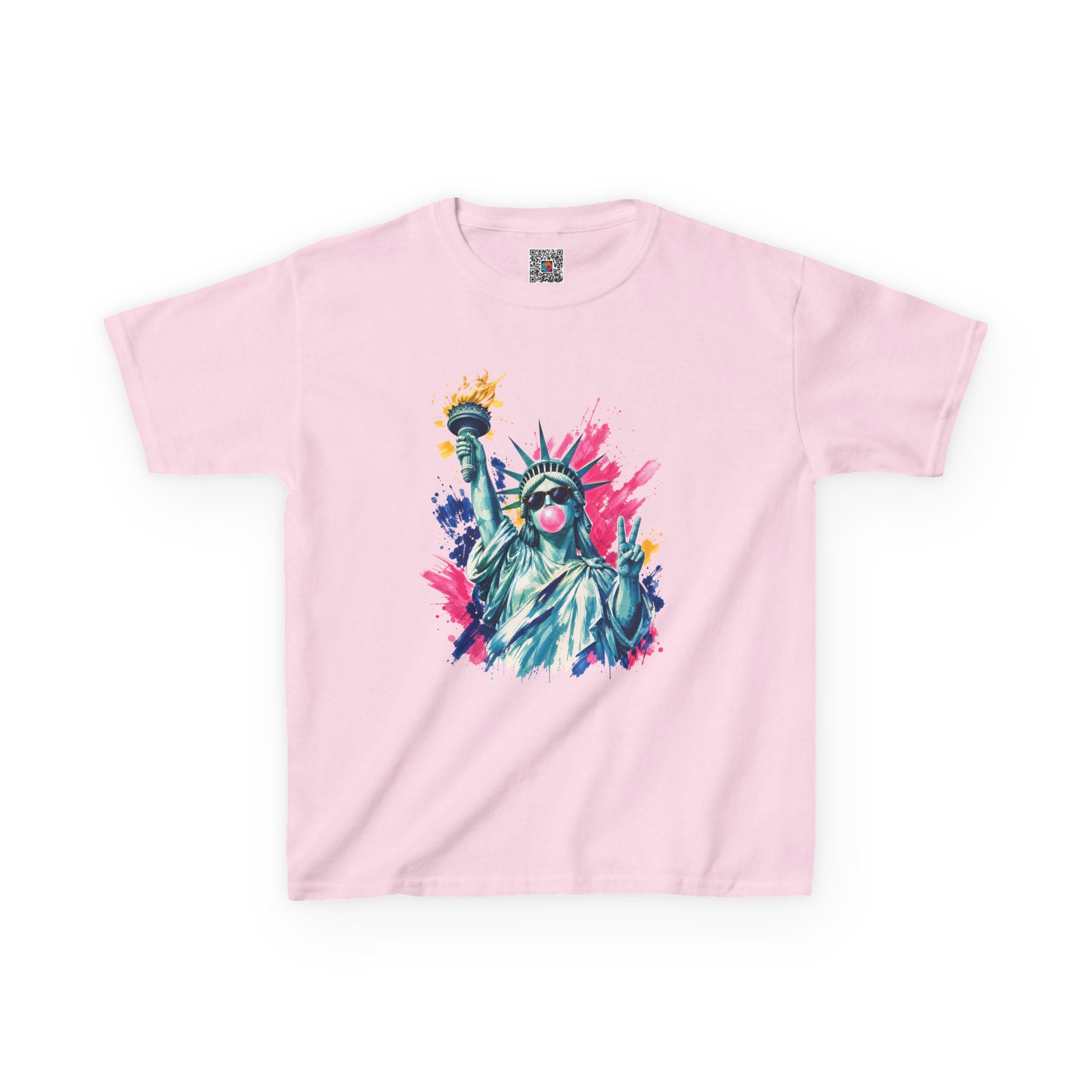 Kids Patriotic Liberty Tee | Statue of Liberty Graphic Design | Cr8tive Designs