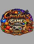 Gunther's Game Corner & Spines & Sidequests | Custom DTF Transfers | Cr8tive Designs