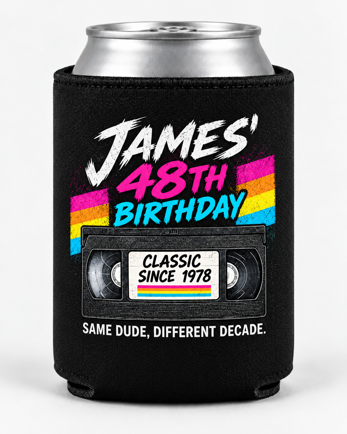 Custom Birthday Koozie
