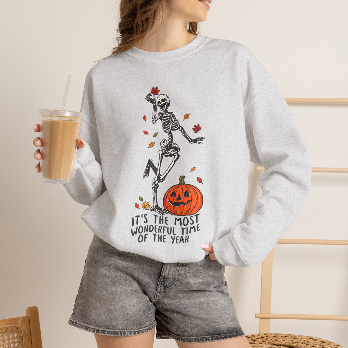 Custom Sweater- It's the Most Wonderful Time of the Year-Halloween